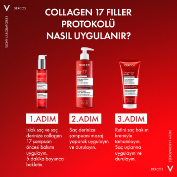 Dercos Collagen 17 Filler Saç Kremi | Vichy